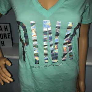 PINK Victoria's Secret Tops - Pink Victoria’s Secret women’s medium metallic top PINK Victoria's Secret Tops - Pink Victoria’s Secret women’s medium metallic top